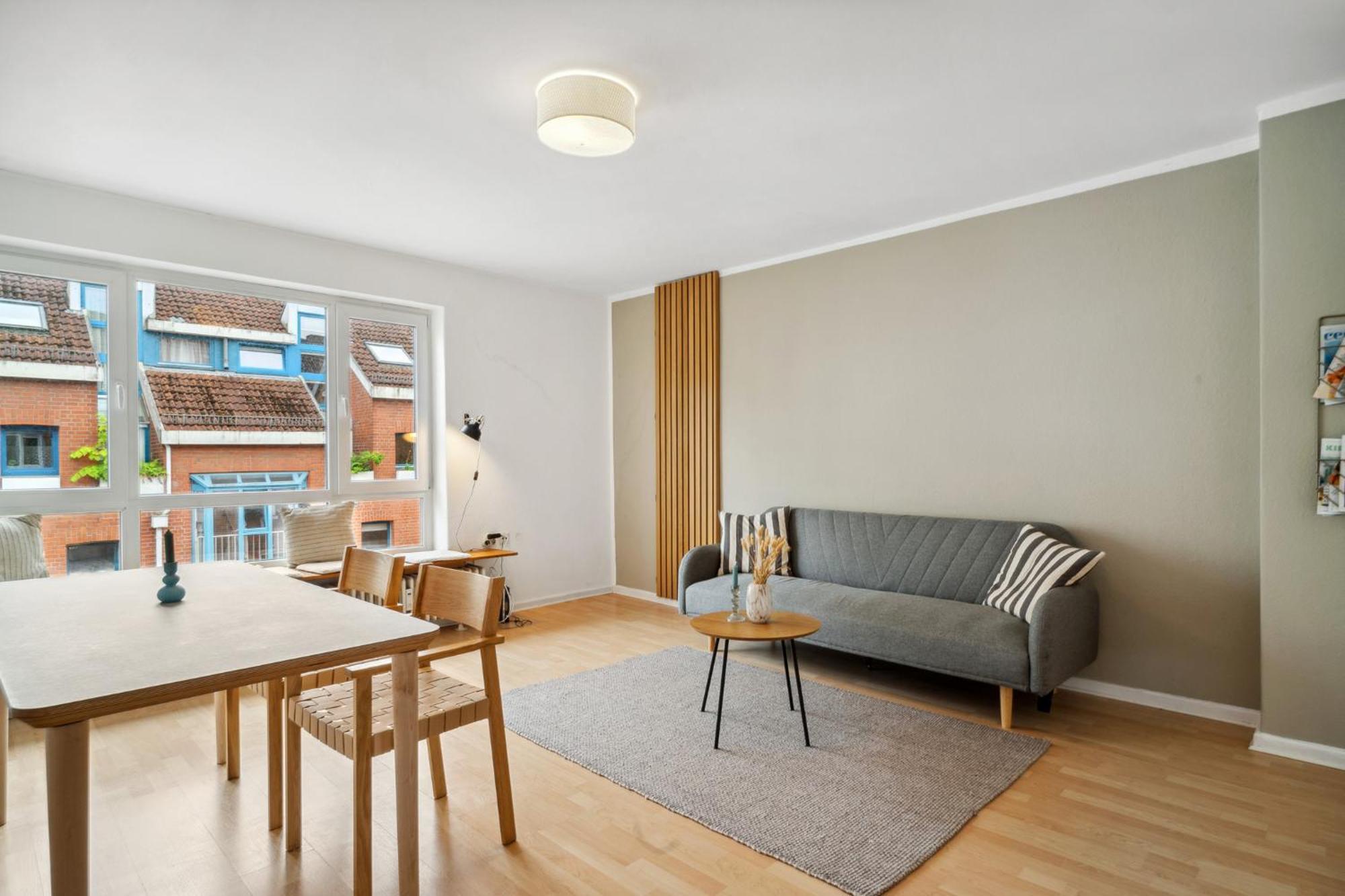 Zentrale Wohnung 3 Zimmer 24H Check In Kiel Esterno foto